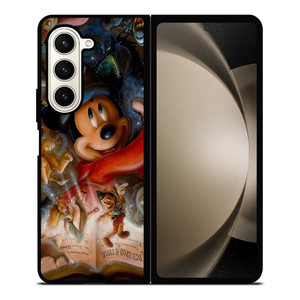 DISNEY MICKEY MOUSE AND MORE CHARACTER Samsung Galaxy Z Fold 5 Case Cover