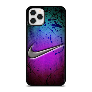 NIKE LOGO GREEN VIOLET iPhone 11 Pro Case NIKE LOGO GREEN VIOLET iPhone 11 Pro Case