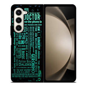 DOCTOR WHO TARDIS Samsung Galaxy Z Fold 5 Case Cover