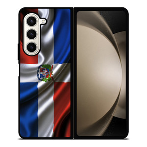 DOMINICAN REPUBLIC FLAG Samsung Galaxy Z Fold 5 Case Cover