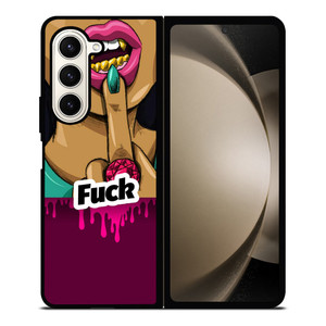 DOPE FUCK GIRL VIOLET Samsung Galaxy Z Fold 5 Case Cover