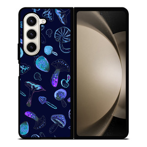 FANTASIA BLUE MUSHROOM Samsung Galaxy Z Fold 5 Case Cover FANTASIA BLUE MUSHROOM Samsung Galaxy Z Fold 5 Case Cover