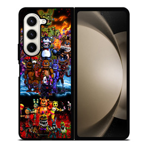 FIVE NIGHTS AT FREDDY'S ALL CHARACTERS Samsung Galaxy Z Fold 5 Case Cover