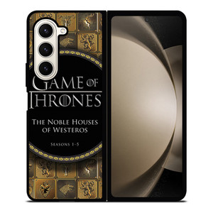 GAME OF THRONES THE NOBLE HOUSES OF WESTEROS Samsung Galaxy Z Fold 5 Case Cover