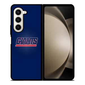 GIANTS NEW YORK LOGO BLUE Samsung Galaxy Z Fold 5 Case Cover