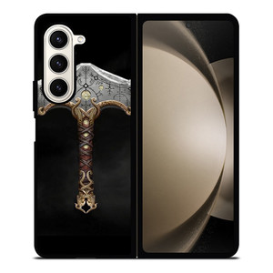GOD OF WAR RAGNAROK HAMMER OF THOR Samsung Galaxy Z Fold 5 Case Cover GOD OF WAR RAGNAROK HAMMER OF THOR Samsung Galaxy Z Fold 5 Case Cover