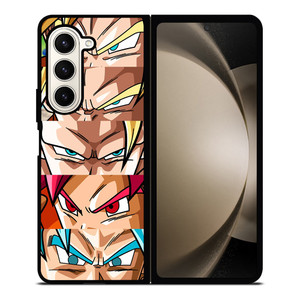 GOKU DRAGON BALL EYE COLLAGE Samsung Galaxy Z Fold 5 Case Cover