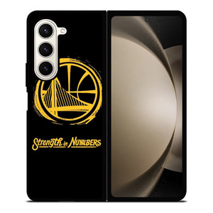 GOLDEN STATE WARRIORS LOGO STRENGTH IN NUMBERS Samsung Galaxy Z Fold 5 Case Cover
