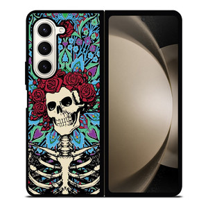 GRATEFUL DEAD SKELETON AND ROSES Samsung Galaxy Z Fold 5 Case Cover