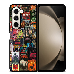 HORROR MOVIE COMPILATION POSTER Samsung Galaxy Z Fold 5 Case Cover HORROR MOVIE COMPILATION POSTER Samsung Galaxy Z Fold 5 Case Cover