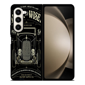 HOT RODS FACTORY VINTAGE RETRO CAR Samsung Galaxy Z Fold 5 Case Cover
