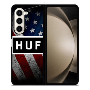HUF AMERICAN FLAG Samsung Galaxy Z Fold 5 Case Cover