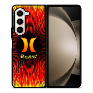 HURLEY ORANGE BLACK LOGO Samsung Galaxy Z Fold 5 Case Cover