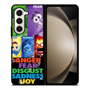 INSIDE OUT ALL CHARACTER Disney Samsung Galaxy Z Fold 5 Case Cover INSIDE OUT ALL CHARACTER Disney Samsung Galaxy Z Fold 5 Case Cover