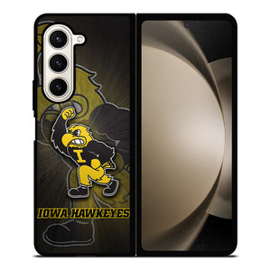 IOWA HAWKEYES FOOT BALL Samsung Galaxy Z Fold 5 Case Cover