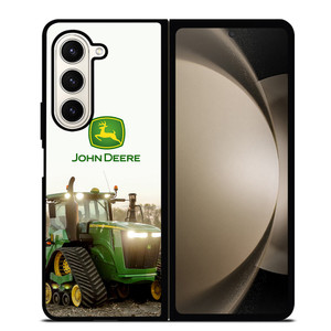 JOHN DEERE TRACTOR 3 Samsung Galaxy Z Fold 5 Case Cover JOHN DEERE TRACTOR 3 Samsung Galaxy Z Fold 5 Case Cover