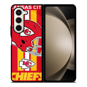 KANSAS CITY CHIEFS HELMET LOGO Samsung Galaxy Z Fold 5 Case Cover