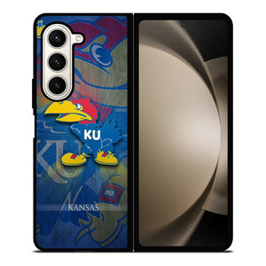 KANSAS JAYHAWKS Samsung Galaxy Z Fold 5 Case Cover