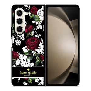 KATE SPADE ROSE RED WHITE Samsung Galaxy Z Fold 5 Case Cover