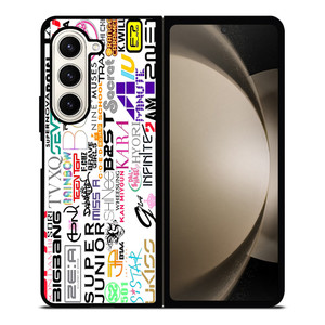 KPOP ALL BAND Samsung Galaxy Z Fold 5 Case Cover