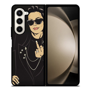 KRIS JENNER MIDDLE FINGER Samsung Galaxy Z Fold 5 Case Cover