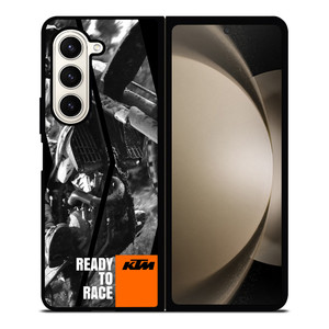 KTM MOTORCYCLE READY TO RACE Samsung Galaxy Z Fold 5 Case Cover
