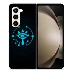 LEGEND OF ZELDA SHEIKAH SLATE EYE LOGO BLUE Samsung Galaxy Z Fold 5 Case Cover