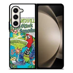 MARGARITAVILLE COLORING BOOK Samsung Galaxy Z Fold 5 Case Cover