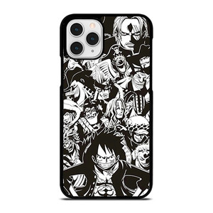 ONE PIECE CHARACTER BLACK WHITE iPhone 11 Pro Case