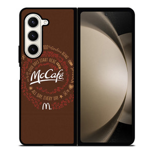 MCCAFE LOGO 2 Samsung Galaxy Z Fold 5 Case Cover