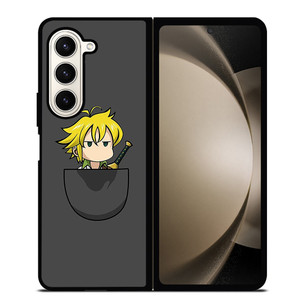 MELIODAS POCKET CARTOON Samsung Galaxy Z Fold 5 Case Cover