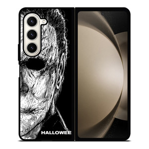 MICHAEL MYERS FACE HALLOWEEN FACE ART Samsung Galaxy Z Fold 5 Case Cover