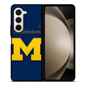 MICHIGAN WOLVERINES GO BLUE Samsung Galaxy Z Fold 5 Case Cover