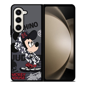 MICKEY MOUSE CAMO X MOSCHINO X STUSSY Samsung Galaxy Z Fold 5 Case Cover