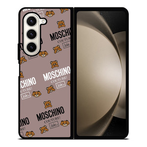 MOSCHINO COUTURE LOGO Samsung Galaxy Z Fold 5 Case Cover