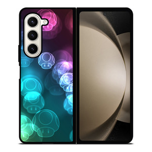 MUSHROOM NEON MARIO BROSS Samsung Galaxy Z Fold 5 Case Cover