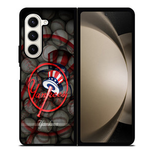 NEW YORK YANKEES 4 Samsung Galaxy Z Fold 5 Case Cover