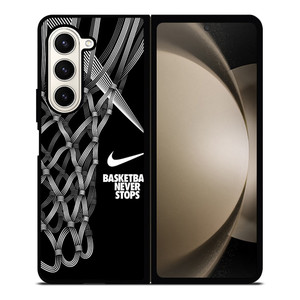 NIKE BASKETBALL NEVER STOPS ART Samsung Galaxy Z Fold 5 Case Cover