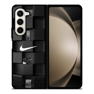 NIKE BLOCKS BLACK Samsung Galaxy Z Fold 5 Case Cover