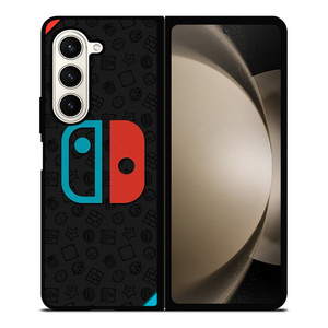 NINTENDO SWITCH CONSOLE SYMBOL Samsung Galaxy Z Fold 5 Case Cover