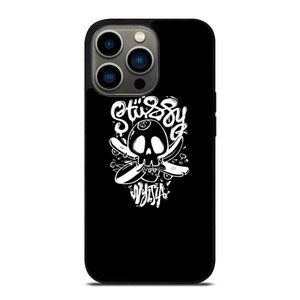 STUSSY SKULL LOGO ARTWORK iPhone 13 Pro Case