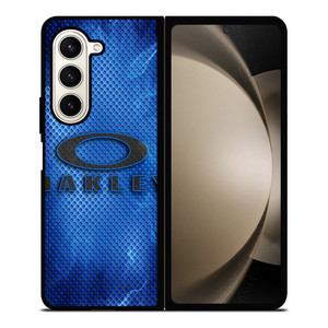 OAKLEY LOGO BLUE Samsung Galaxy Z Fold 5 Case Cover