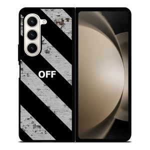 OFF WHITE WALL TEXTURE Samsung Galaxy Z Fold 5 Case Cover