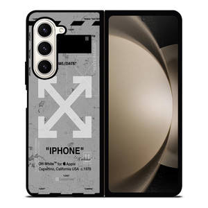 OFF WHITE Samsung Galaxy Z Fold 5 Case Cover OFF WHITE Samsung Galaxy Z Fold 5 Case Cover