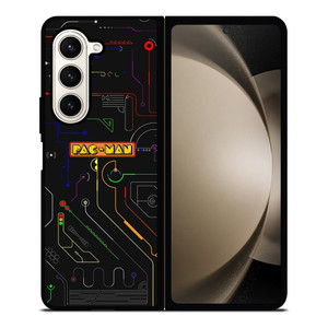 PAC MAN CIRCUIT ENGINE Samsung Galaxy Z Fold 5 Case Cover