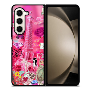 PINK PARIS CUTE Samsung Galaxy Z Fold 5 Case Cover