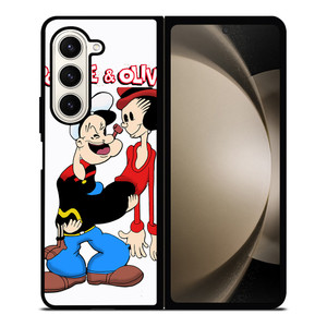 POPEYE AND OLIVE In Love Samsung Galaxy Z Fold 5 Case Cover