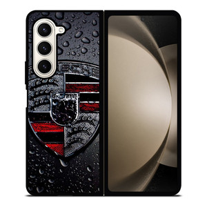 PORSCHE LOGO 2 Samsung Galaxy Z Fold 5 Case Cover