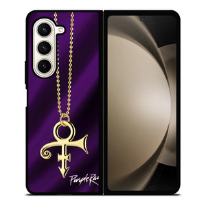 PRINCE PURPLE RAIN LOGO 2 Samsung Galaxy Z Fold 5 Case Cover PRINCE PURPLE RAIN LOGO 2 Samsung Galaxy Z Fold 5 Case Cover