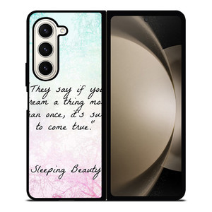 PRINCESS AURORA QUOTES Samsung Galaxy Z Fold 5 Case Cover